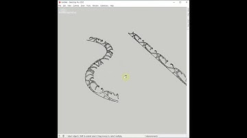 [스케치업 모델링 1분 영상🎬] 0️⃣6️⃣ 비정형 터널 형상 모델링