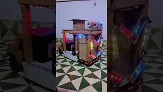 🔥 Mini DJ Truck Model with LED Lights | Handmade Cardboard DJ Sound System | Amazing DIY Project