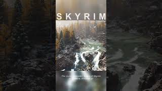 The (Lore-Accurate) Towns of Skyrim in UNREAL ENGINE 5! #gaming #skyrim #elderscrolls