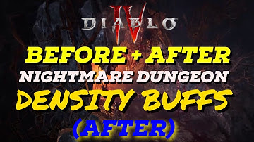 Diablo 4 Patch 1.1.1 Mob Density Buff Before And After Side By Side (pt2 after)