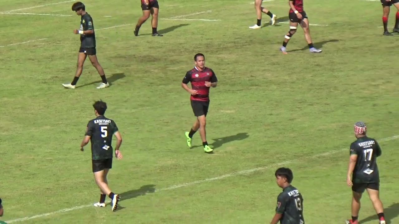 Rugby  ม เกษตรศาสตร์  VS ตำรวจ 2 Thailand Rugby Championship 2022