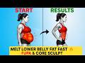 "Flat Tummy &amp; Slim Waist Workout ➜ 10-Min Standing Fat Burn Routine for Women"