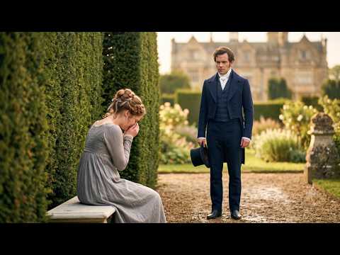 SHE CRIED ALONE IN THE GARDEN—UNAWARE THE DUKE STOOD BEHIND HER HEARING EVERYTHING