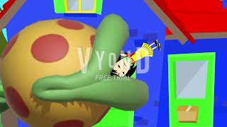 Caillou Turning Into A Piranha Plantgrounded