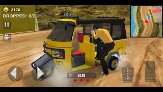 Offroad tuk tuk auto rickshaw Driving simulator game screenshot 2