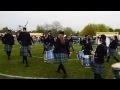 West Lothian Schools Pipe Band Bathgate Highland Games 2013 Novice Juvenile