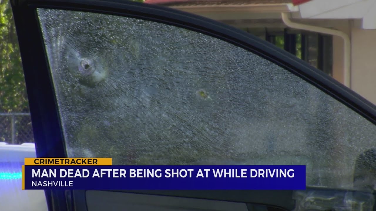Man dead after being shot while driving on Briley Parkway: police - YouTube