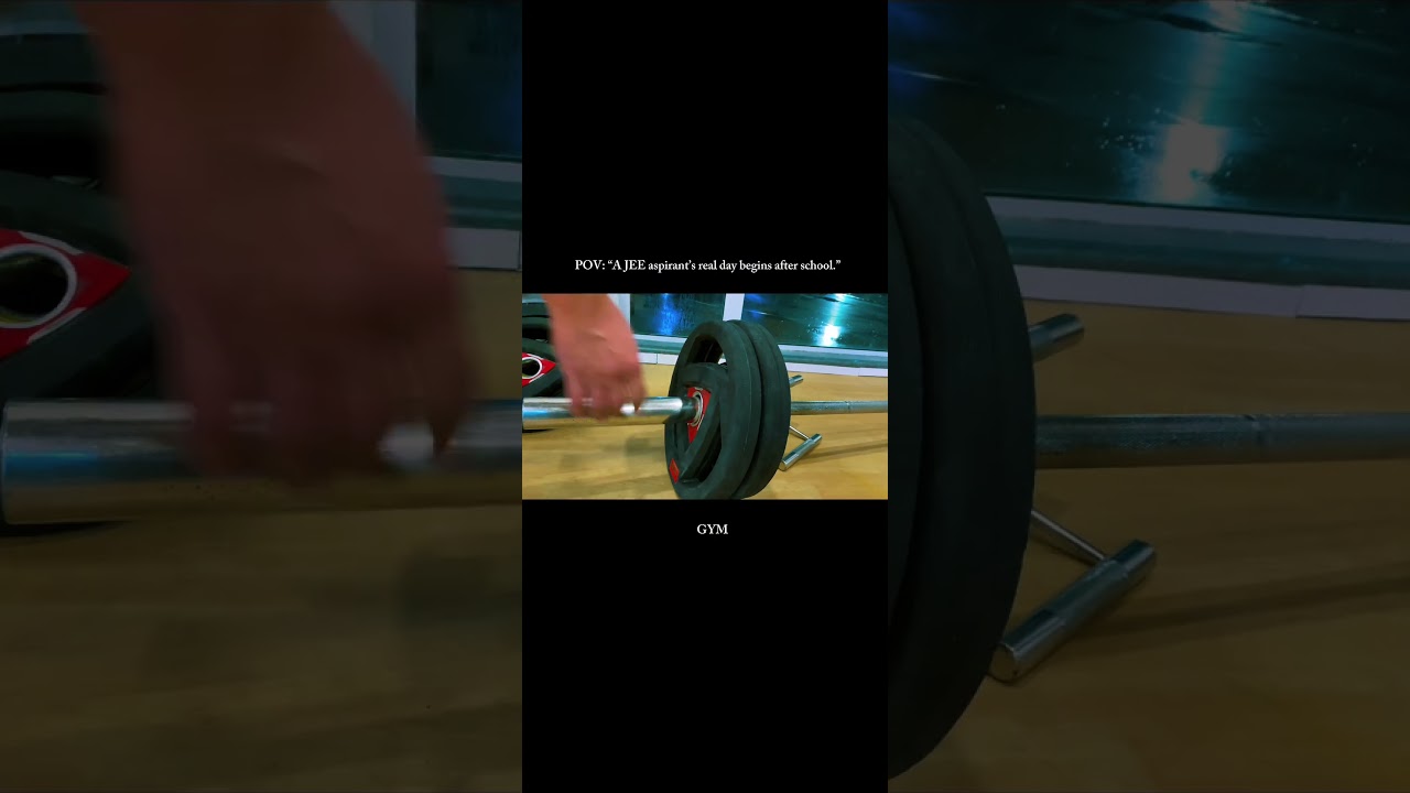 “School ends, but the real grind of a JEE aspirant begins. 🔥📚 