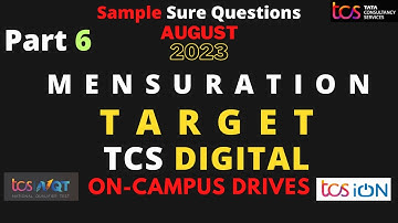 TCS Digital Aptitude Questions and Answers - Part 6 - Mensuration