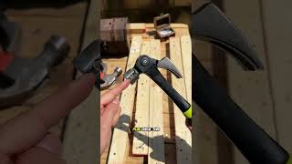 Still using separate tools? Hammer. Nail puller. Pry bar. Or just use one...