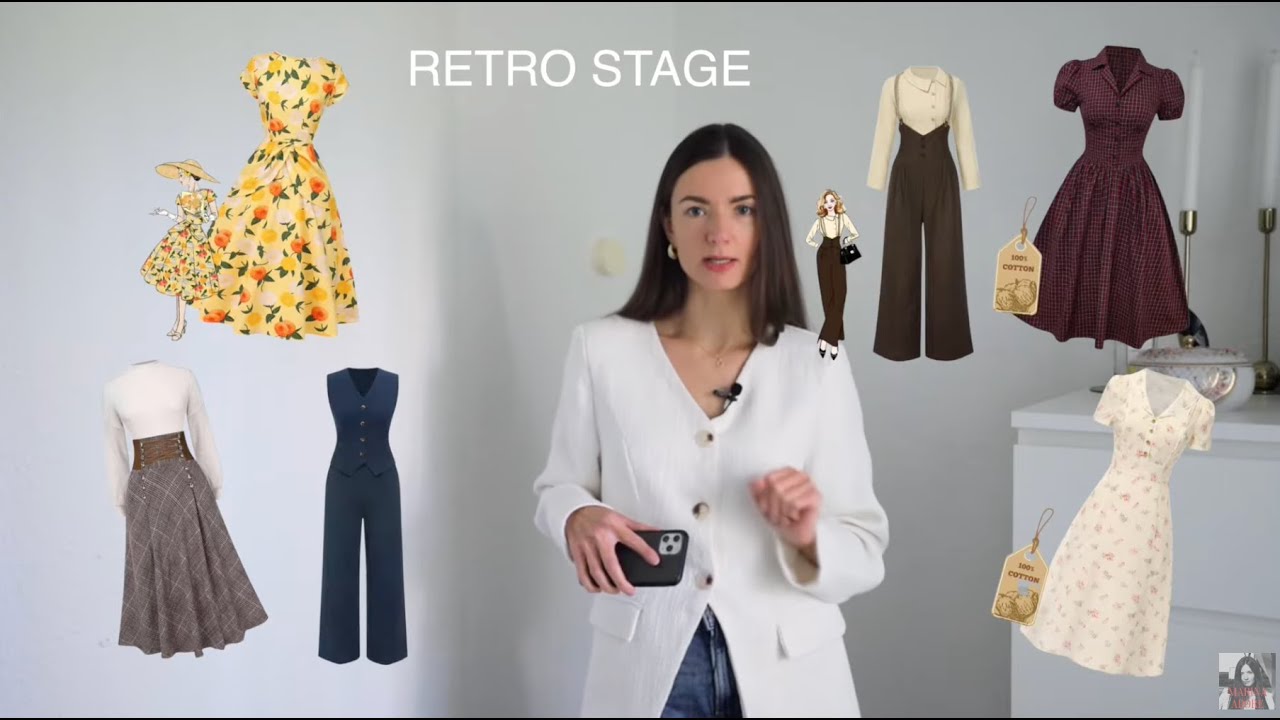 RETRO STAGE Haul. 6 ВИНТАЖНЫХ ОБРАЗОВ в стиле РЕТРО ❤️ тренды 2026 /мода / стиль ретро / шопинг влог