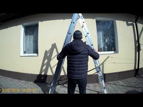 Драбина трисекційна KRAUSE Corda 3x9 сходинок