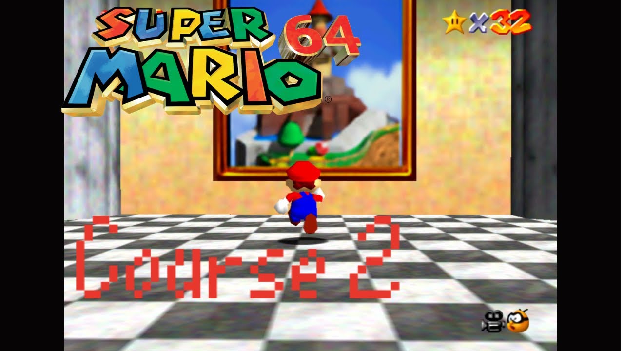 Super Mario 64: Course 2 Gameplay