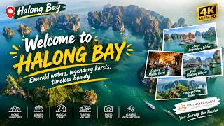 Halong Bay Cinematic Travel Guide | Emerald Waters & Limestone Wonder of Vietnam Guide
