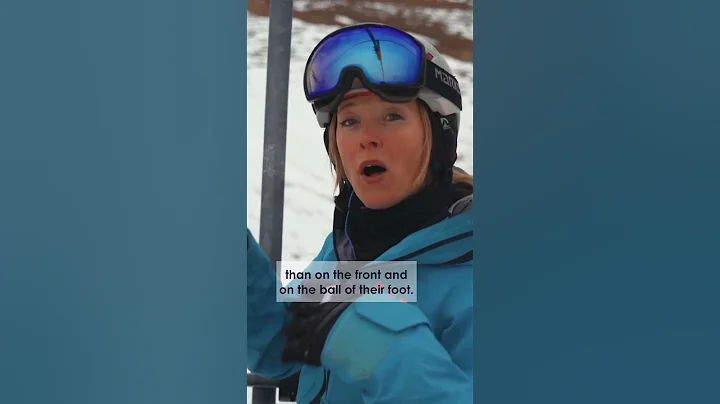 Intermediate vs Advanced Skiers | #shorts