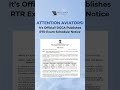 BAI X DGCA UPDATE FOR RTR EXAM 2025 #BirdmanAviationIndia #DGCA #RTRExam #ExamNotification #Aviation