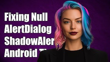 Fixing ShadowAlertDialog.getLatestAlertDialog() Null Issue in Android AlertDialog