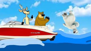 Boog And Elliot Throws Norm off the Ocean (Goanimate)+13