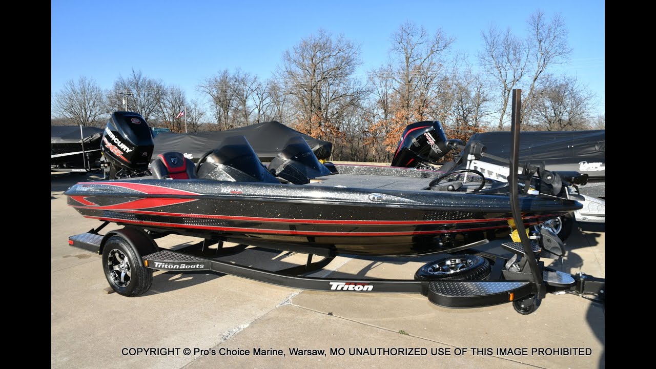 2018 Triton 18 TRX w/200HP Mercury Pro-XS!! Stock# T888 SD - YouTube