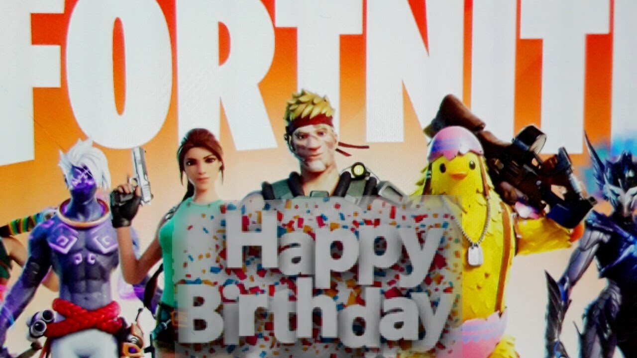 A Happy Birthday From Fortnite ( Cinematic Trailer )