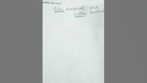 CLASS  4  MATHS CHAPTER 7 DECIMALS EXERCISE- 7.4