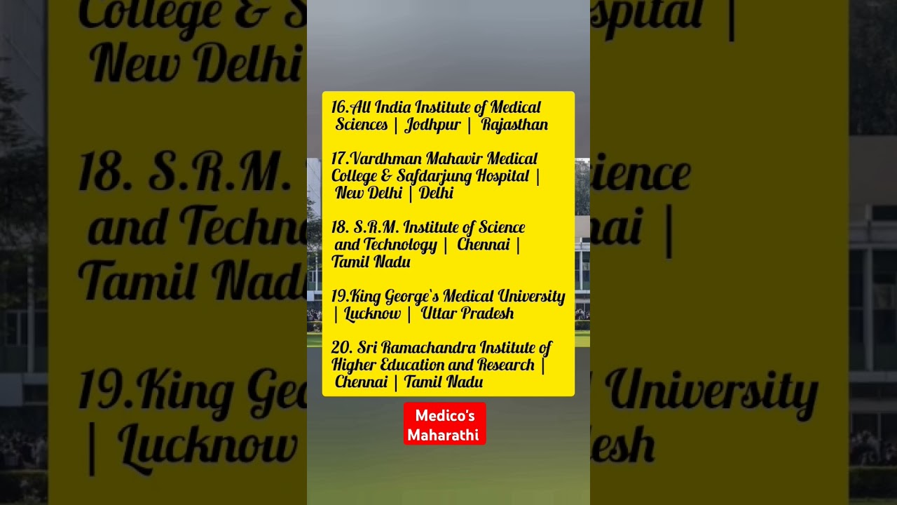 "Top 25 Medical Colleges in India for NEET PG: Your Ultimate Guide for 2024" 