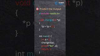 Predict the Output in C 😱 | Pointer Trick Explained #shorts #c #ytshorts #coding