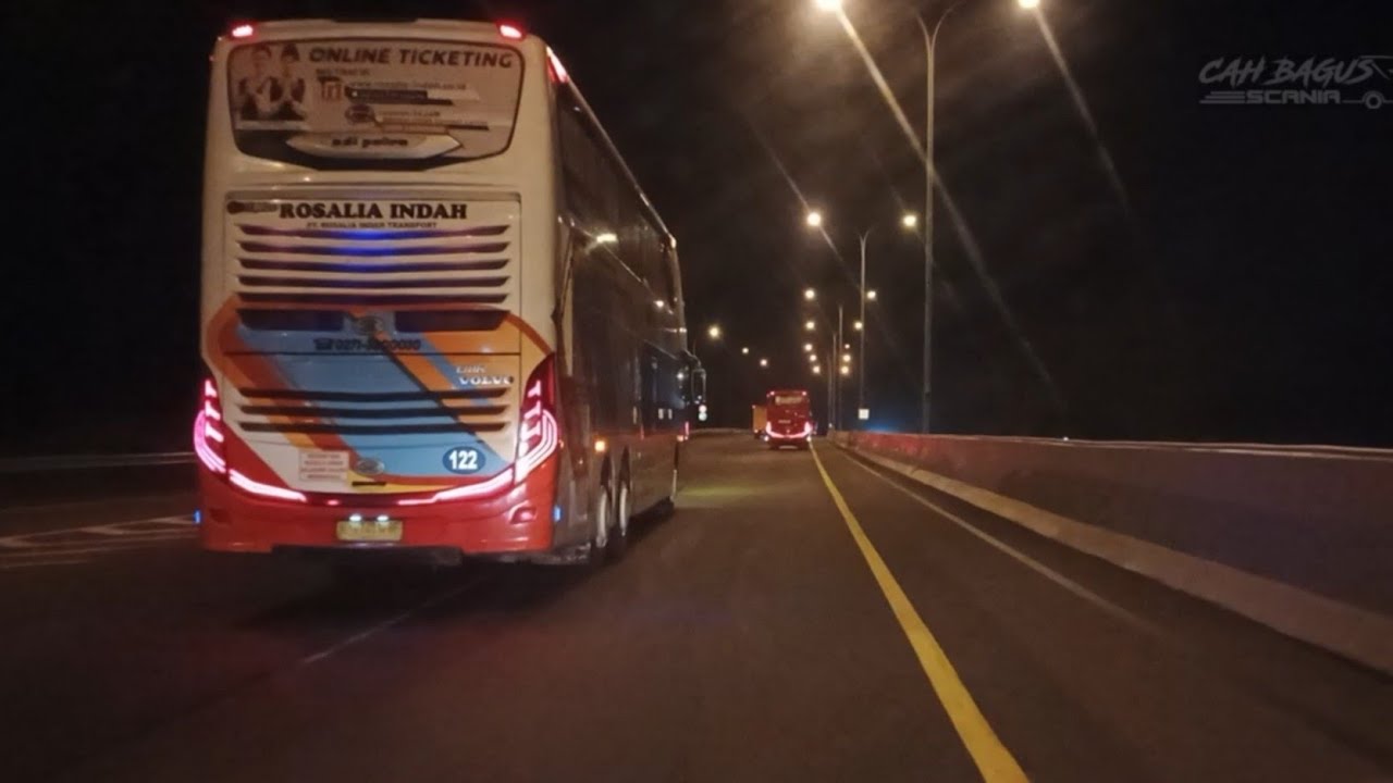 Bis tingkat Rosalia indah jago selap selip✅aksi 2 Rosin konvoi sat set tengah mlm