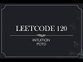 Leetcode  120  | Triangle | Trying to solve