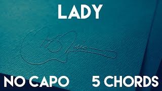 Lady by Brett Young Guitar Lesson | No Capo (5 Chords) Tutorial