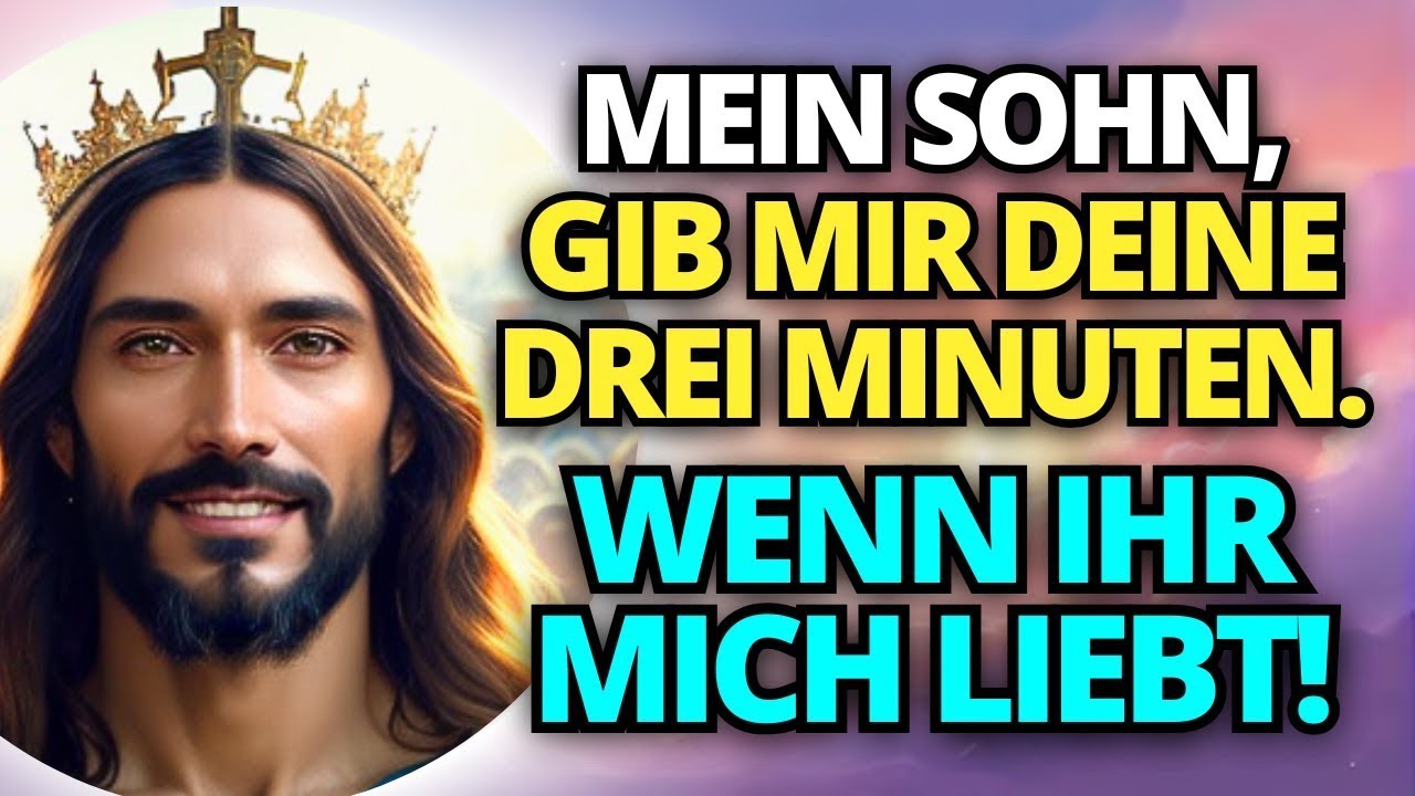 🛑 GOTT SAGT: SIEH ES, BEVOR ES ZU SPÄT IST! ICH VERSUCHE, DICH ZU WARNEN! ✝️BOTSCHAFT VON GOTT