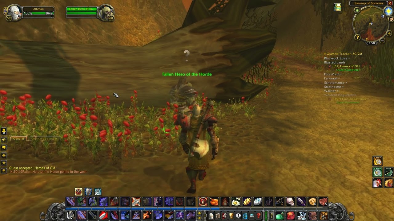 World of Warcraft Classic - Quest ID : 2702 - Heroes of Old