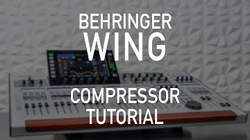 Behringer Wing 203 - Compressor Tutorial