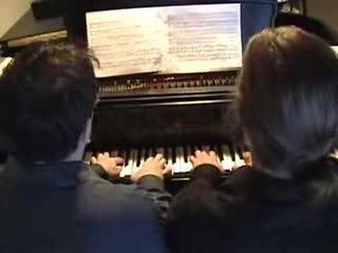 Schubert - Fantasie in F minor (4 hands) op. 103, ...