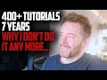 Some advice for anyone wanting to start doing software tutorials on YouTube