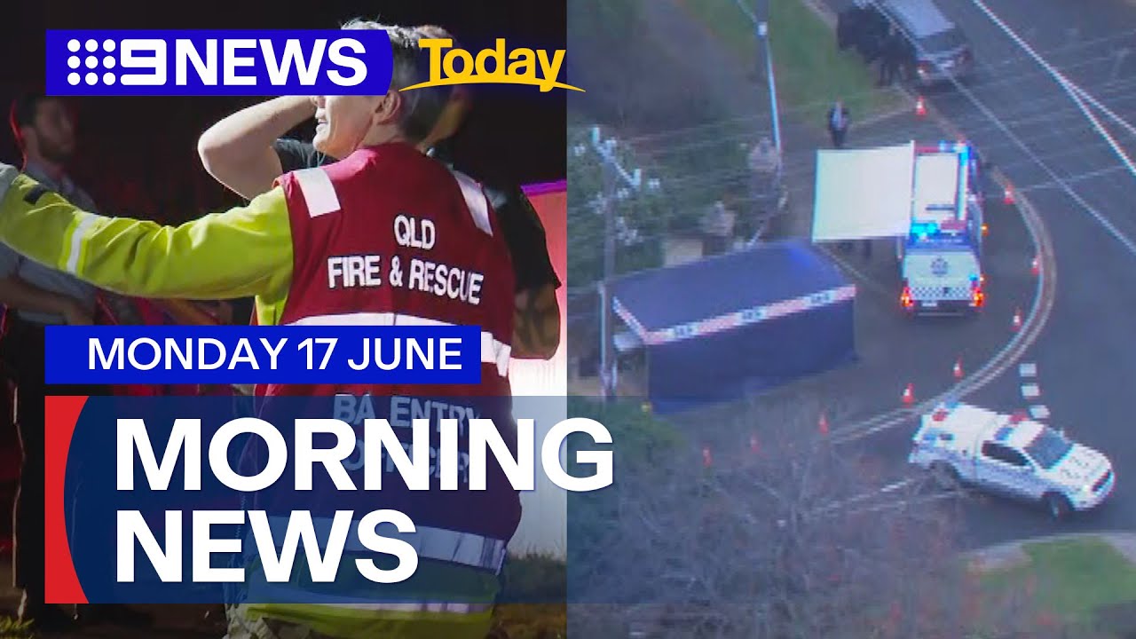 Mother and son perish in Queensland house fire; Melbourne police shoot