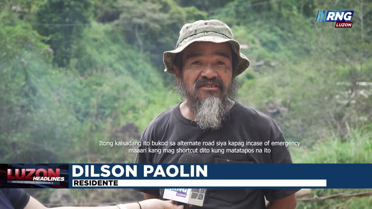 Mga residente sa Brgy. Shilan, La Trinidad nagtulungan para maisaayos ang tulay na nakatengga