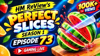 🔴 Perfect Slices 🥒✂️🍎 Eps 73 #live #Gaming #PerfectSlices #shorts #viral