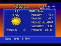 Live weather information  mount holly new jersey nj  star 4000