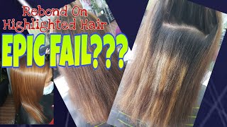 HOW TO REBOND HIGLIGHTED HAIR