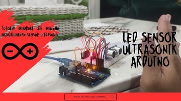 Didekatin malah berubah | TUTORIAL SENSOR ULTRASONIK MENYALAKAN LAMPU LED