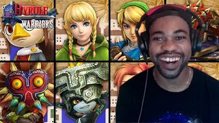 Hyrule Warriors All Character Entrance Animations Reaction