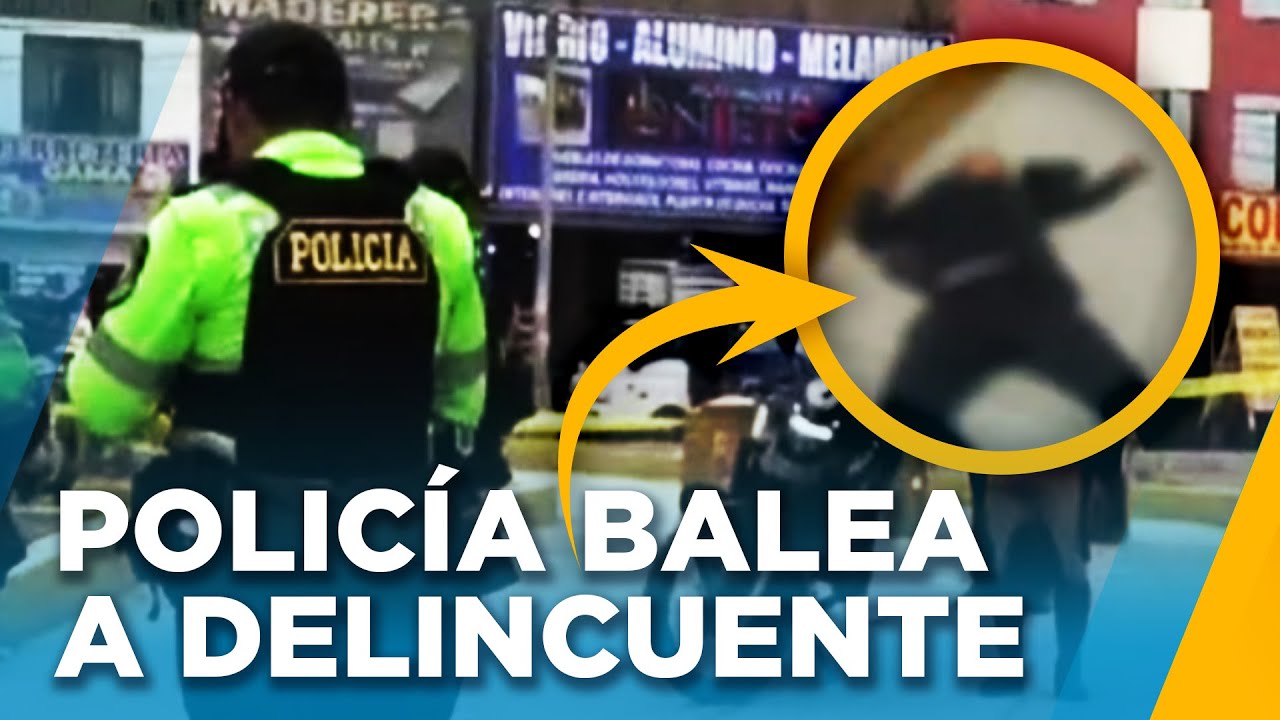 Sicarios se enfrentan a balazos en Canta Callao: Policía respondió y disparó a uno de ellos