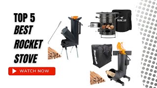 Best Rocket Stove On Amazon / Top 5 Product ( Reviewed & Tested )