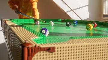 Building a LEGO Pool Table