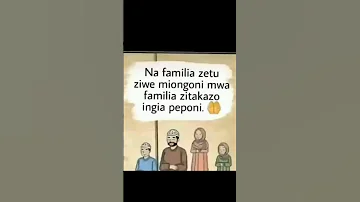 Na Familia Zetu Ziwe Miongoni Zitakazo Ingia Peponi 