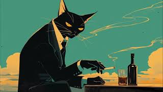 aws on Keys, Grooves in the Dark: Black Cat Lo-Fi for Focus & Relaxation screenshot 4
