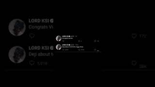 KSI pays respects to Deji vs Vinnie Hacker #Shorts #Short