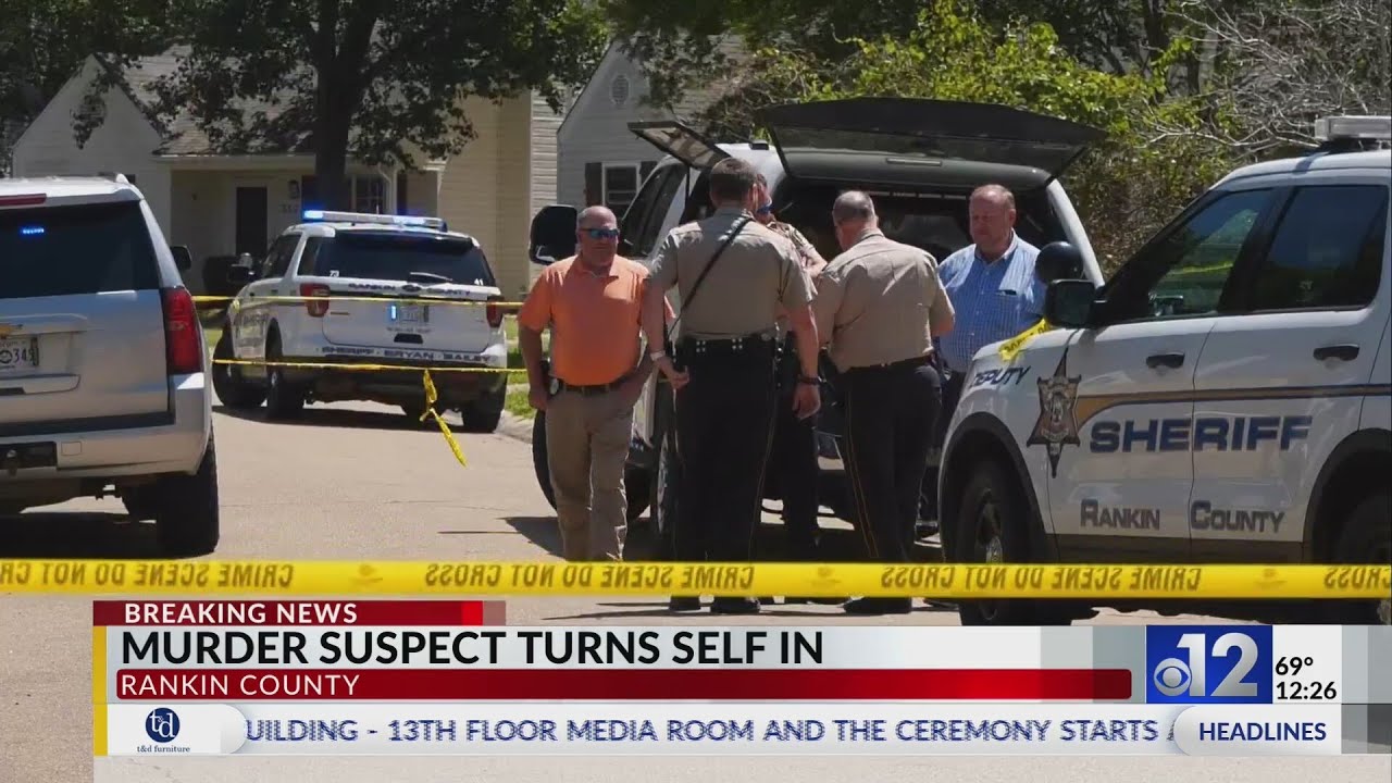 Murder suspect in custody after Rankin County manhunt - YouTube