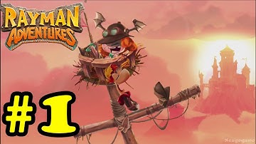 Rayman Adventures - Gameplay Walkthrough Part 1 - Mobile [ HD ]